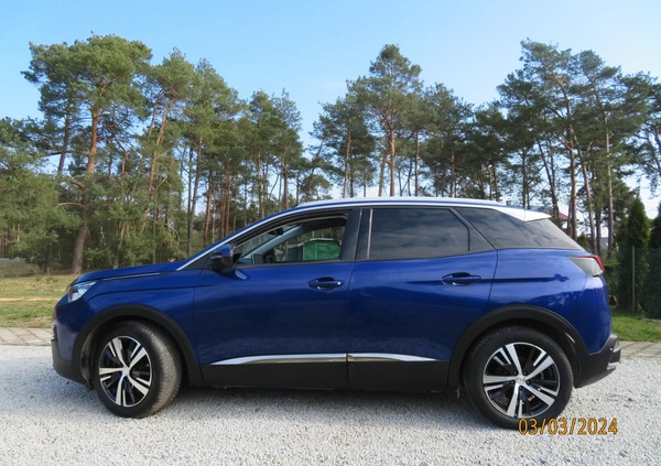 Peugeot 3008 cena 80000 przebieg: 115700, rok produkcji 2019 z Turek małe 172